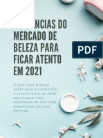 Ebook Mercado de Beleza 2021