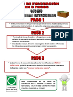 FICHA EVACUACION EN 3 PASOS SISMO (RESUMEN DEL RESUMEN)