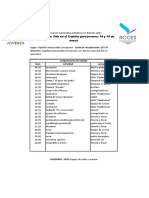 Programacion de SVE Jovenes Marzo 2.0