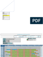 Plantilla de Calendarizacion Anual 2023