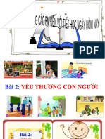 Bài 2- Yêu Thương Con Người-KNTT-Tuyết Chuẩn