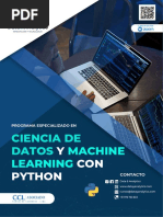 Programa Ciencia de Datos y Machine Learning Con Python - Feb23