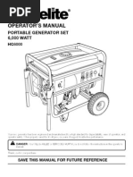Download Homelite HG6000 Generator by so full of HHO SN6289538 doc pdf