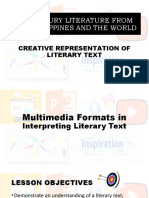 Multimedia Formats in Interpreting Literary Text