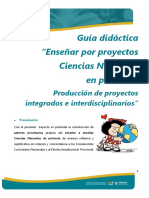 Guía Didáctica Enseñar Por Proyectos Ciencias Naturales en Primaria