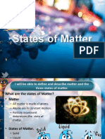 States of Matter and Changes of State