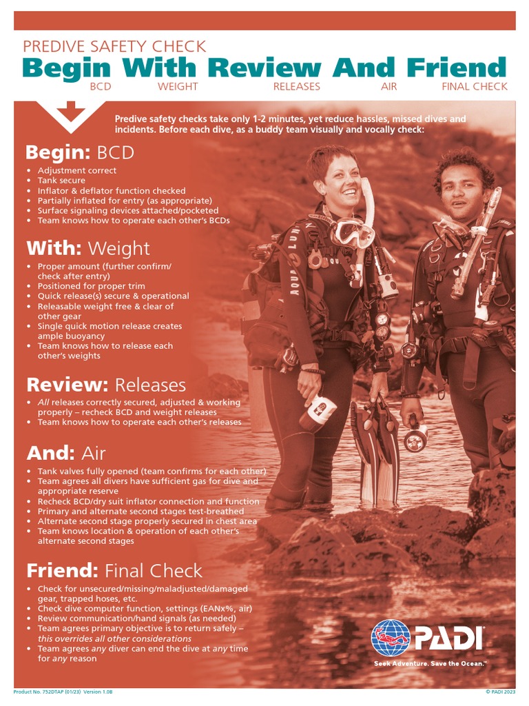 752DT Predive Safety Check Poster A3 Warm Water Version PDF