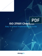 Iso 27001 Checklist