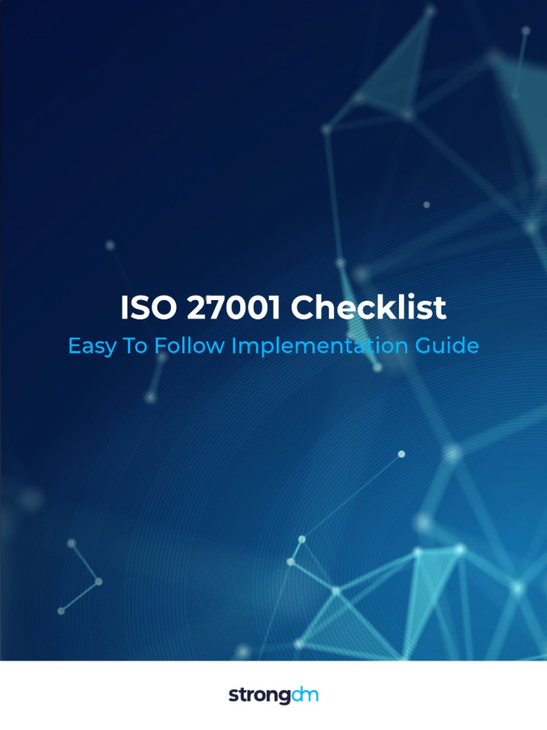 ISO 27001 Compliance Checklist Guide | PDF | Audit | Risk