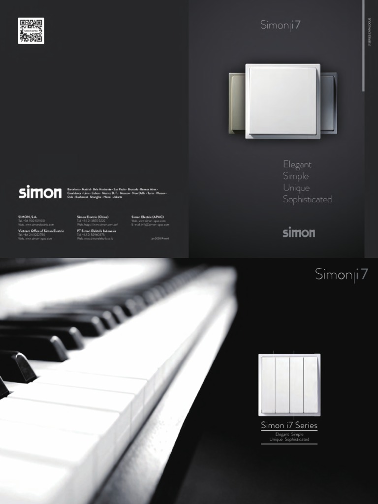 Simon i7 Series Switches and Sockets | PDF | Electrical Connector | Wi Fi