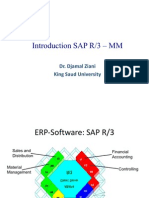 Introduction To SAP R3 (MM)