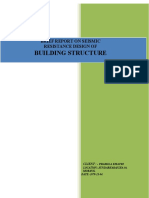 Building Structure: Brief Report On Seismic Resistance Design of