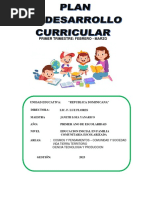 2023 Profesora Janeth Loza PDC Primera Seccion