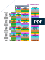 Drivers Schedule FEB 23...