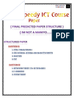 Ict Predicted Paper Structure 2022 Al