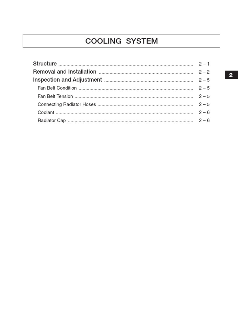 Cooling System Inspection and Maintenance Tips | PDF | Belt (Mechanical ...