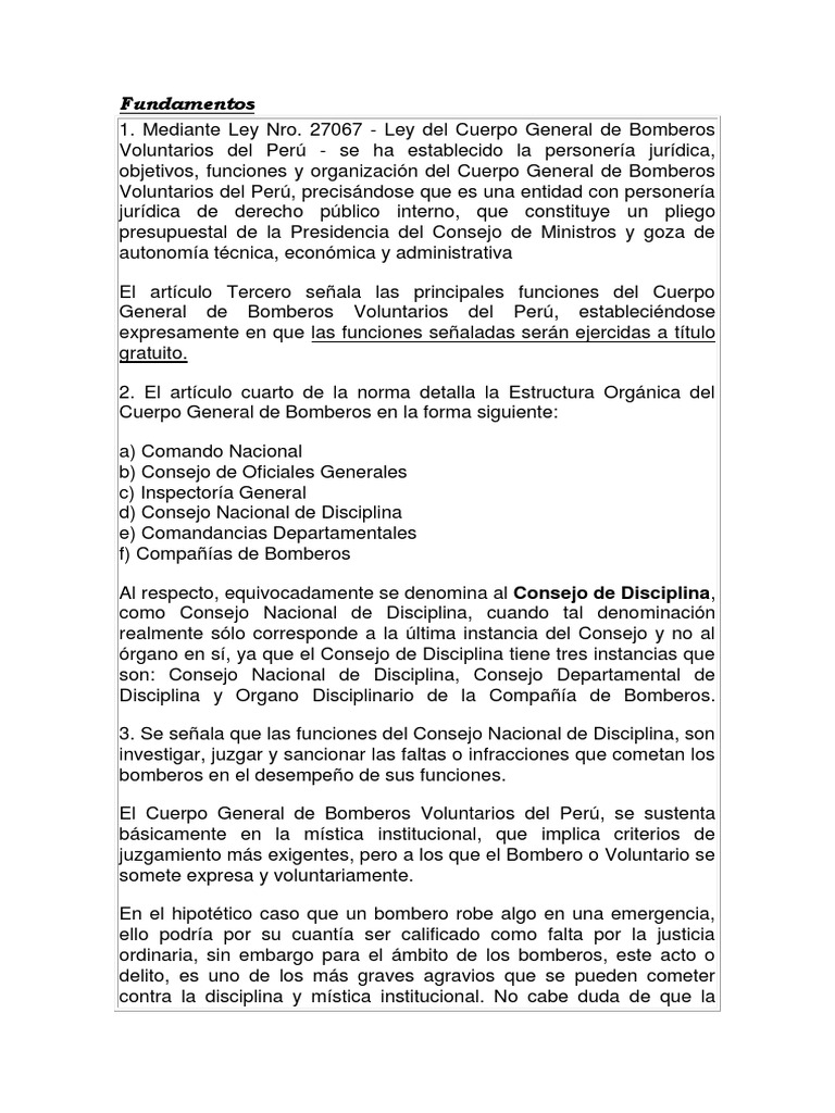 Proyecto de Ley #07193 | PDF | Disciplinas | Bombero