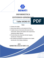 Taller 01 MS Word 01