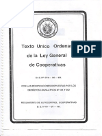 Tuo Ley General de Cooperativas