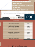 Régimen Político Electoral