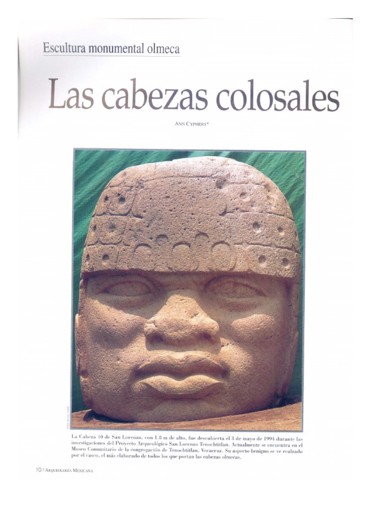 Cabezas Colosales PDF