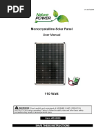 Nature Power 110 Watt Solar Panel Kit