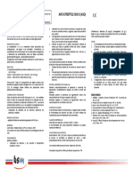 Anti-Streptolysin O (Aso) : Aso-Latex (Aglutinacion en Porta)