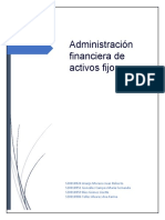 Administración de Activos Fijos