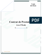 Modèle de Contrat de Prestation-HPS-ECOLE