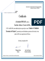 7 - Análise de Viabilidade Econômica de Projetos - FIPECAFI 32h