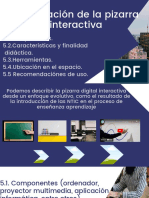 Utilización de La Pizarra Digital Interactiva