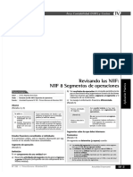 NIIF 8: Revisando los criterios para la identificación de segmentos de operación