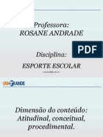 5 - Dimensão Do Conteudo Atitudinal, Conceitual, Procedimental