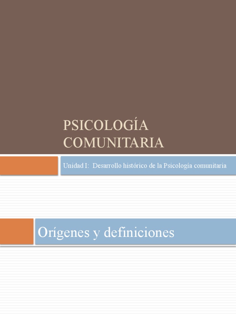 QUE ES PSICOLOGIA COMUNITARIA visual data 7