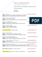 4e2 - Francais - Preparation Sequence 6 - La Premiere Rencontre