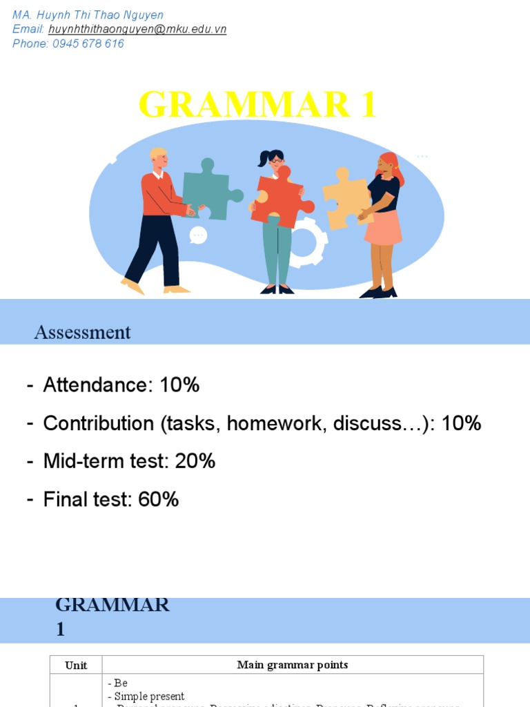 Grammar 1 | PDF