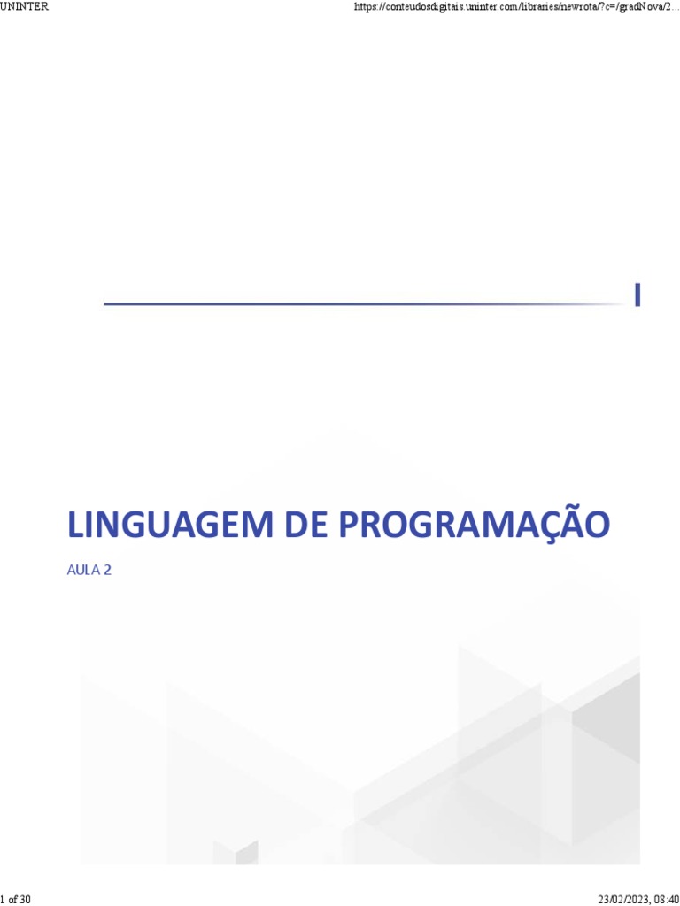 Aula 2 Spring Framework PDF Spring Framework Protocolo de