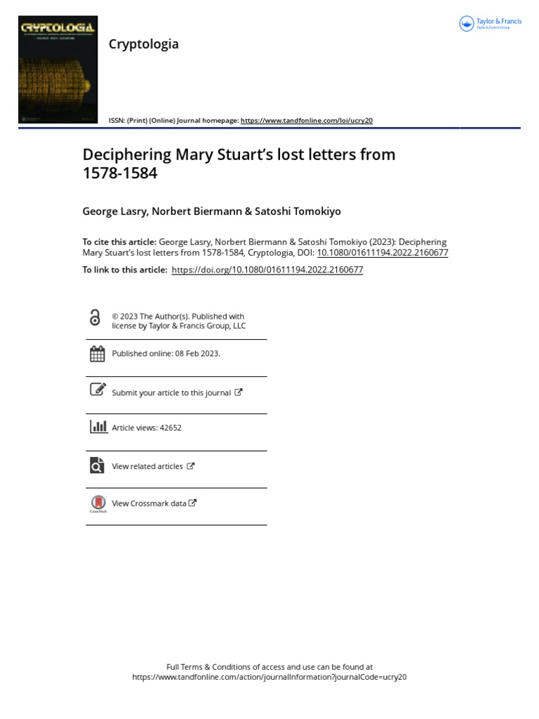 Long Lost Letters From Mary | The Lost Letters of an Imprisoned Queen ...