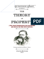 Theory of Contribution Proudhon