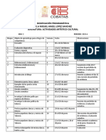 Tabla 2do Semestre