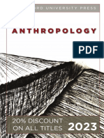 SUP 2023 Anthropology Catalog