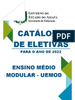 Catálogo de Eletivas Sistema Modular de Ensino Médio AP