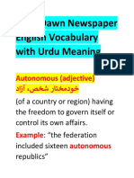 Daily Dawn Newspaper Vocabulary File 135 PDF