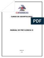 Curso Odontologia Pré-Clínica Manual