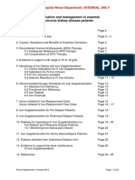 Anaemia Protocol 2013