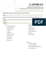 Laporan: Praktikum Kimia Farmasi Dasar