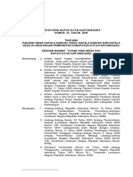 PERBUP 25 - 2009 TTG Pakaian Dinas Kepala Daerah, Wakil & Kades Di Lingkungan Pemerintah