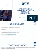 Cátedra de Formación Profesional