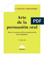 Arte de La Persuasion Oral 2017