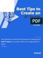 Tips To Create An IT Team